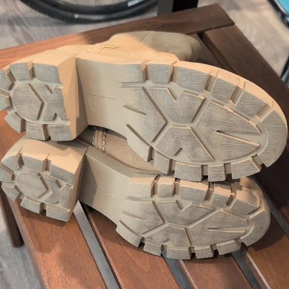 Tan Leather Ankle Boots - Picture 4 of 6